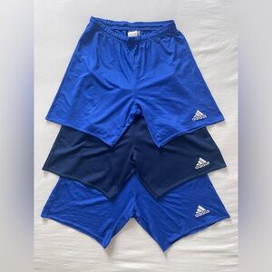 Adidas Climalite men’s shorts size S 3-pack